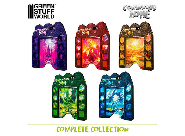 Magic Command Zone Tray - Forest Green Stuff World 