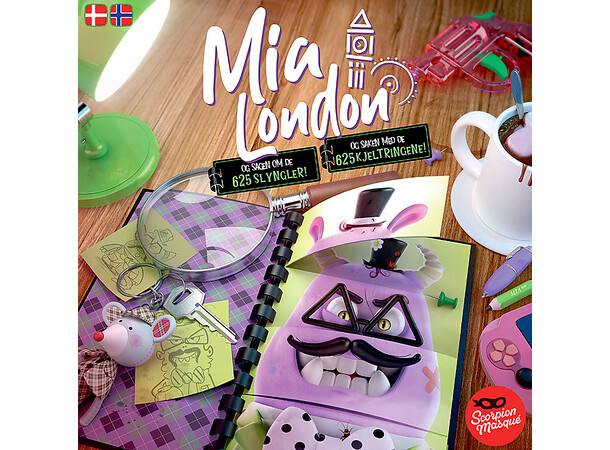 Mia London Brettspill Norsk utgave 
