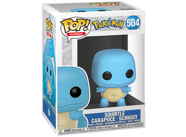 Pokemon POP Figur Squirtle 9cm POP Games 503 Vinyl Figure 