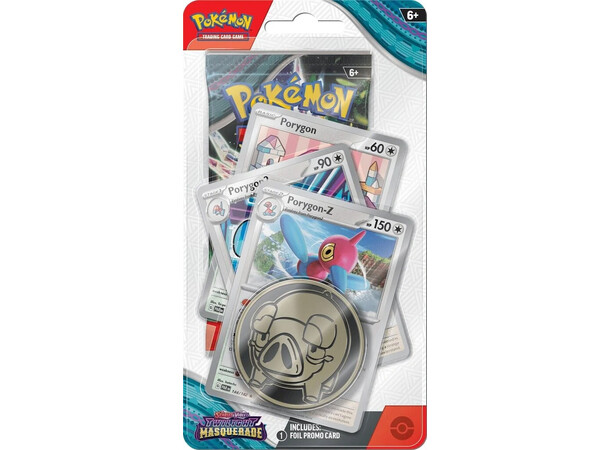 Pokemon Twilight Masquerade Premium 1 Premium Checklane - Porygon 