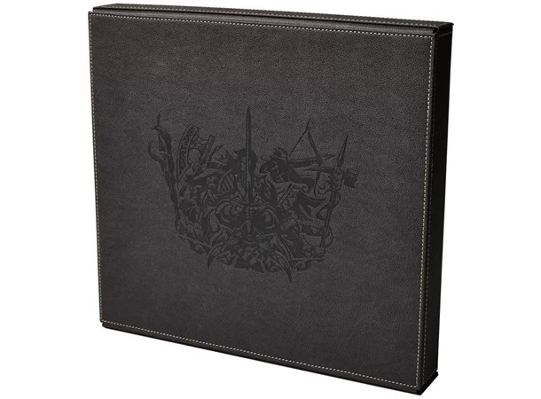 RPG Player Companion - Iron Grey Dragon Shield Roleplaying 