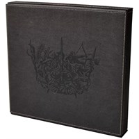 RPG Player Companion - Iron Grey Dragon Shield Roleplaying