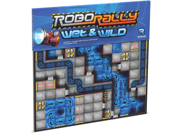 Robo Rally Wet & Wild Expansion Expansion till Robo Rally 