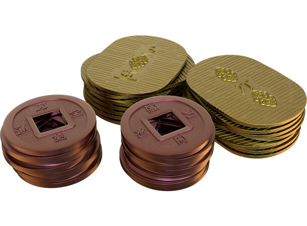 Shogun no Katana Metal Coins 