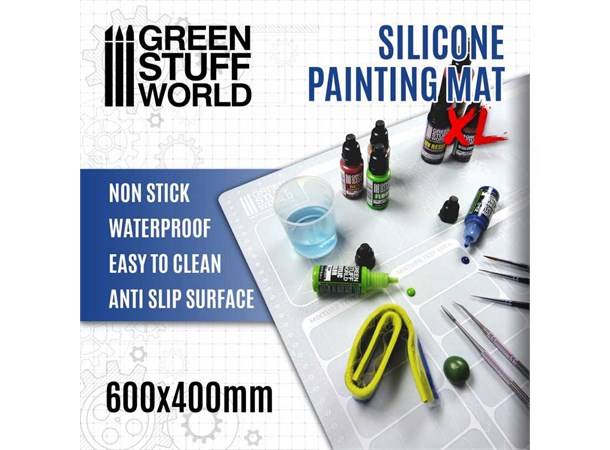 Silicone Painting Mat 600x400mm Green Stuff World 