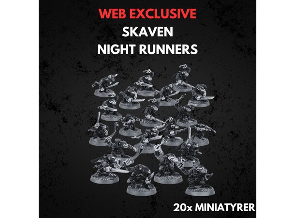 Skaven Night Runners Warhammer Age of Sigmar 