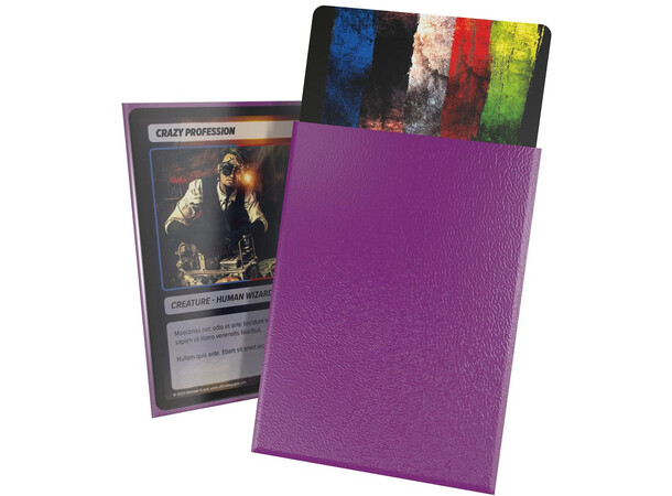 Sleeves Cortex Lila MATTE x100 66x91 Ultimate Guard Standard Size 