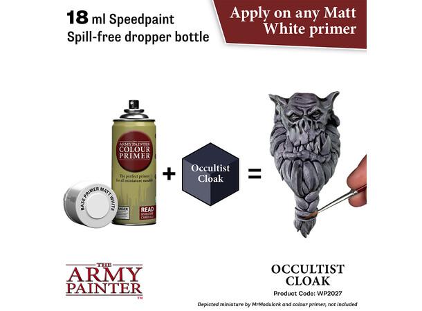 Speedpaint 2.0 Occultist Cloak Army Painter - 18ml 