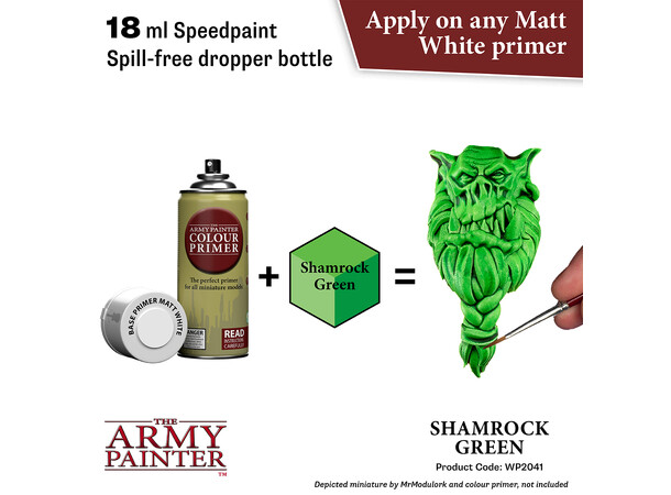 Speedpaint 2.0 Shamrock Green Army Painter - 18ml 