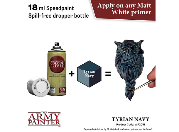 Speedpaint 2.0 Tyrian Navy Army Painter - 18ml 