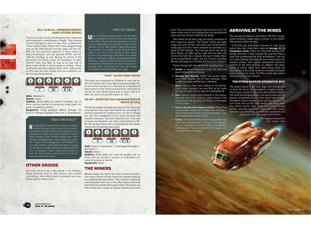 Star Wars RPG EoE GM Kit Edge of the Empire Roleplaying Game 
