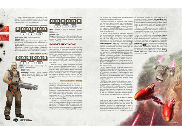 Star Wars RPG EoE GM Kit Edge of the Empire Roleplaying Game 