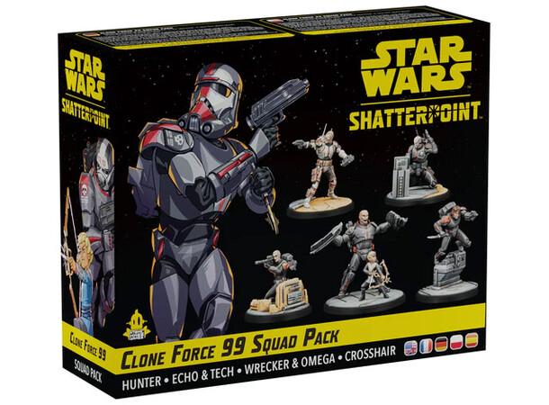 Star Wars Shatterpoint Clone Force 99 Expansion till Star Wars Shatterpoint 
