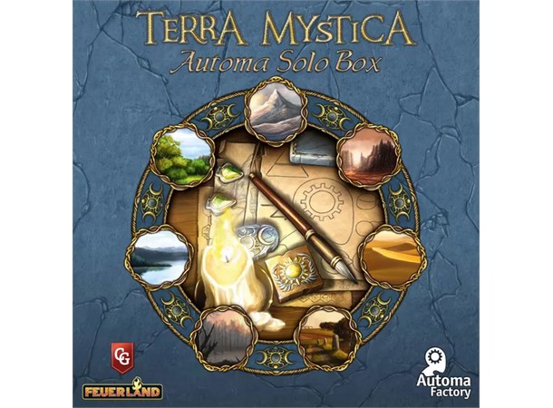 Terra Mystica Automa Solo Box Expansion Expansion till Terra Mystica 