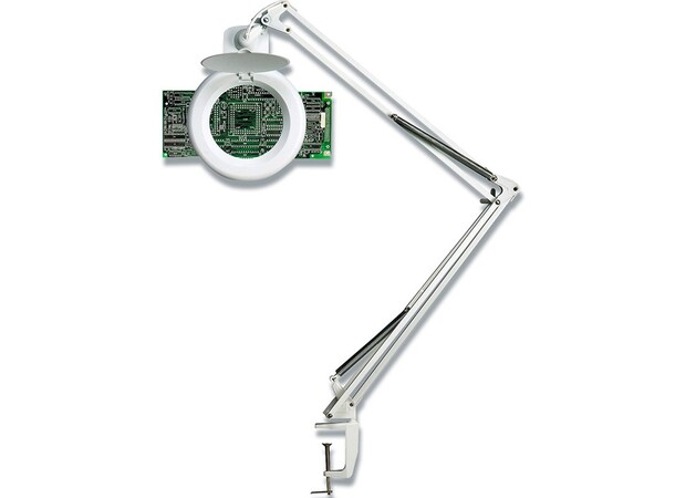 UNILUX Zoom Lupelampe LED Lampa för miniatyr- och hobbyarbeten 