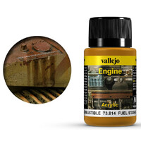 Vallejo Engine Fuel Stains - 40ml Weathering Effects - Acrylic