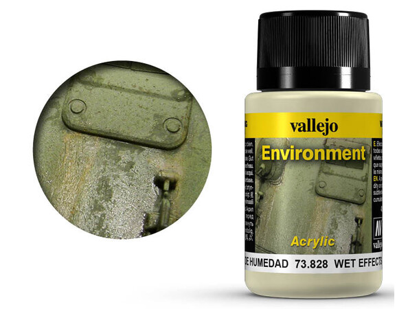 Vallejo Environment Wet Effects - 40ml Weathering Effects - Acrylic 