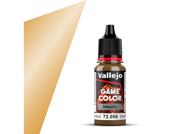 Vallejo Game Color Glorious Gold 18ml - Metallic 