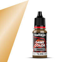 Vallejo Game Color Glorious Gold 18ml - Metallic