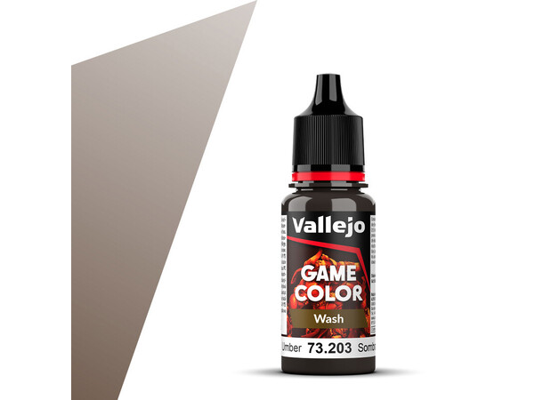 Vallejo Game Color Umber Wash 18ml - Wash 