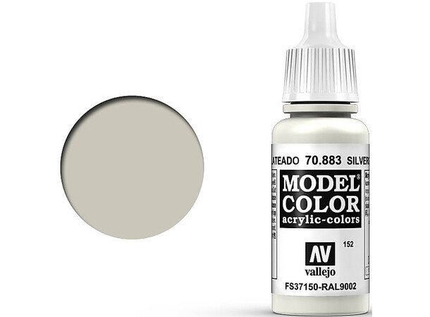 Vallejo Model Color Silver Grey 17ml 