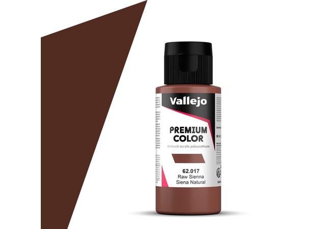 Vallejo Premium Raw Sienna 60ml Premium Airbrush Color 