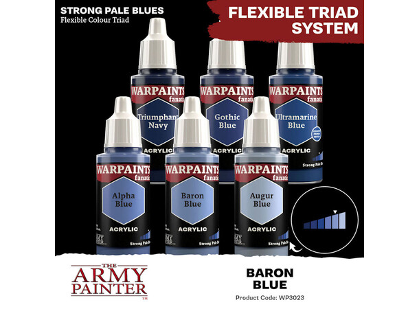 Warpaints Fanatic Baron Blue Army Painter 