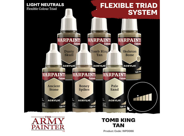 Warpaints Fanatic Tomb King Tan Army Painter 