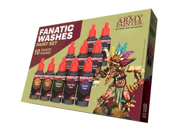 Warpaints Fanatic Washes Paint Set The Army Painter 