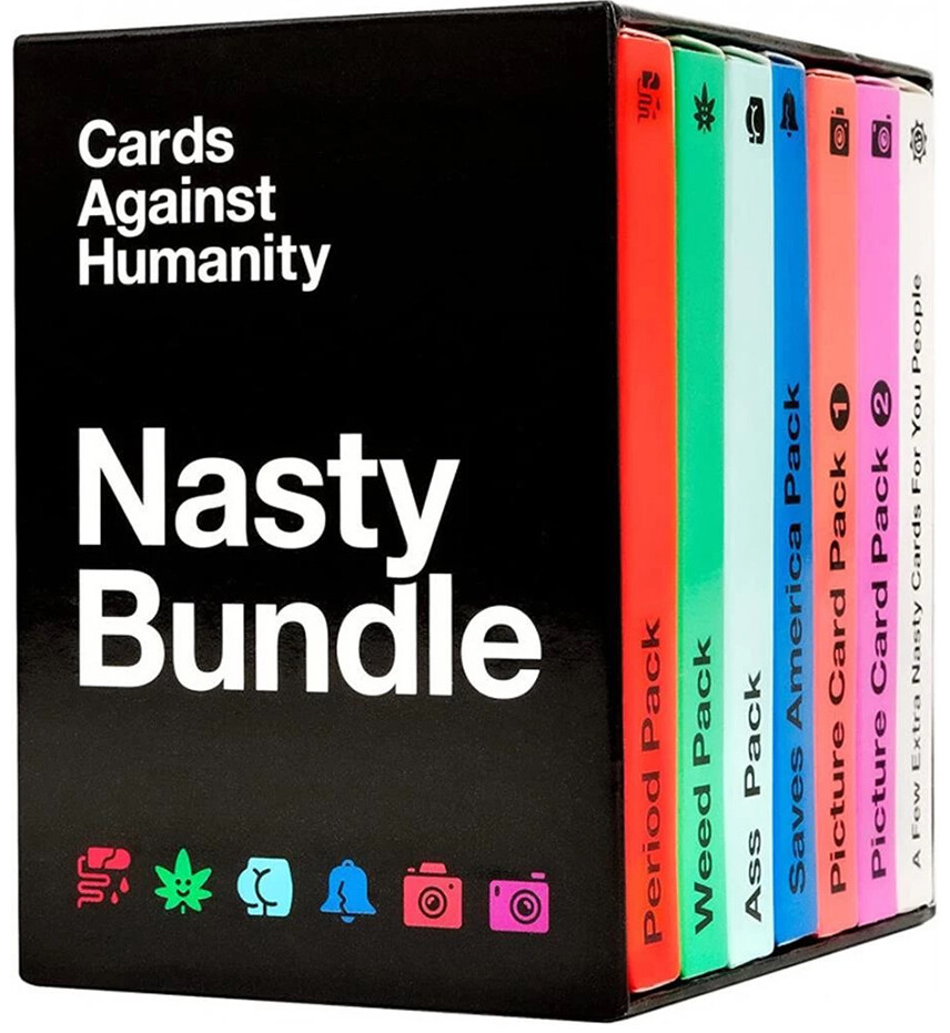 Cards Against Humanity Nasty Bundle Exp Expansion till Cards Against Humanity