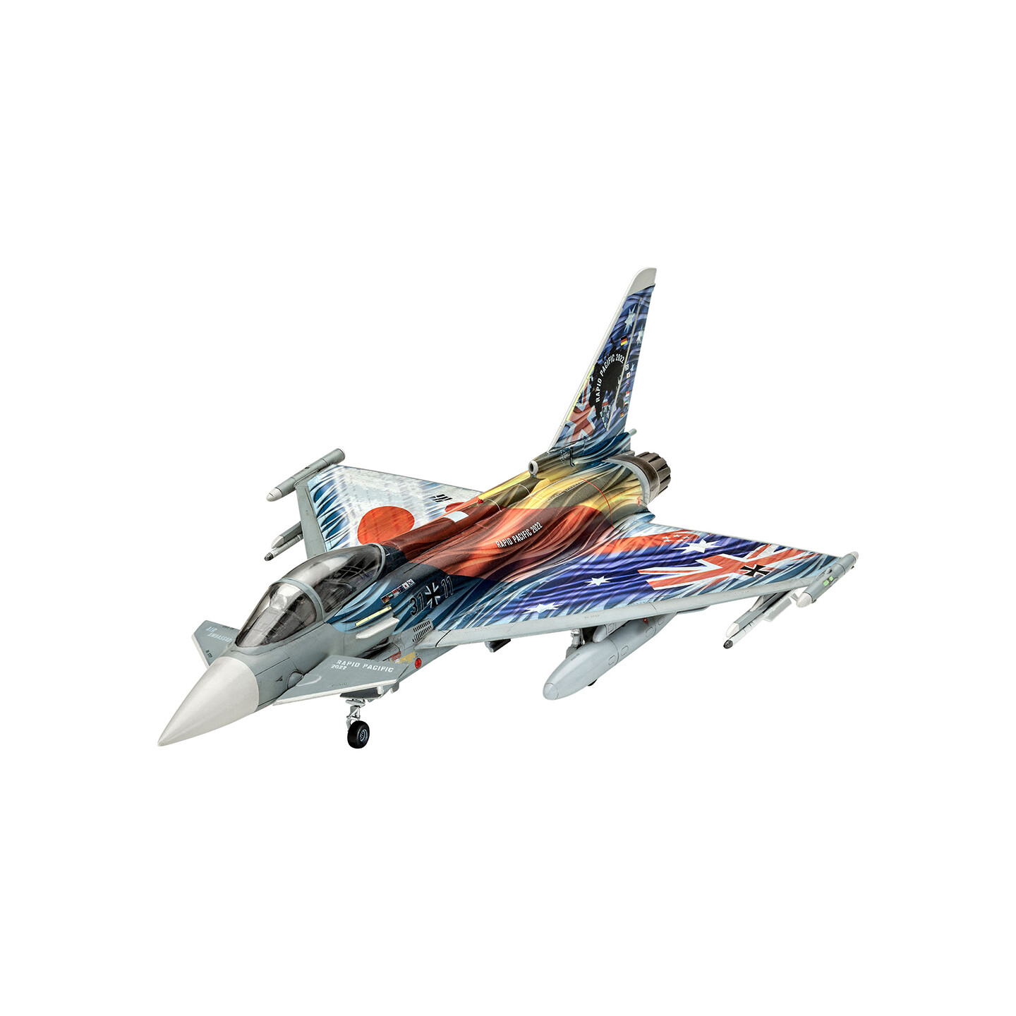 Eurofighter Rapid Pacific Exclusive Ed. Revell 1:72 Byggsats