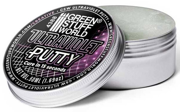 Ultraviolet UV Putty - 50 ml Green Stuff World
