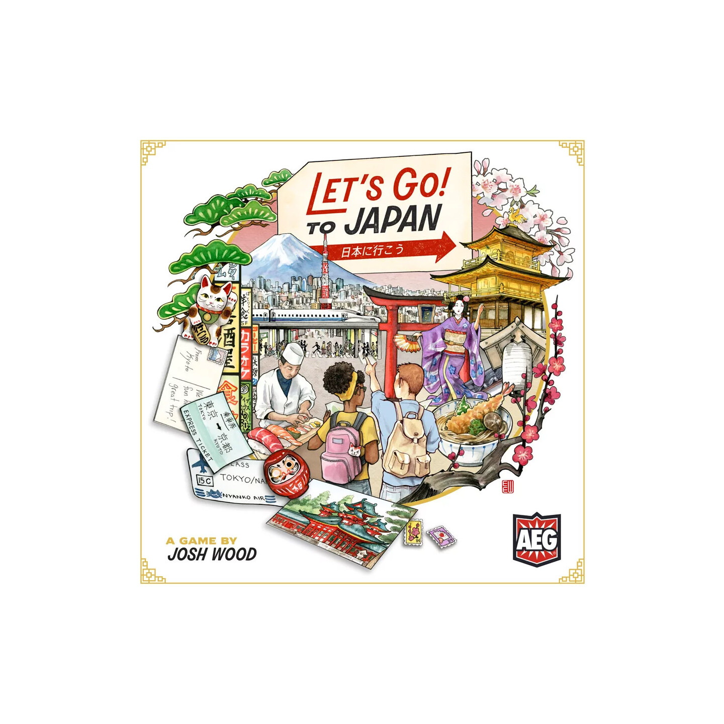 Lets Go To Japan Brädspel
