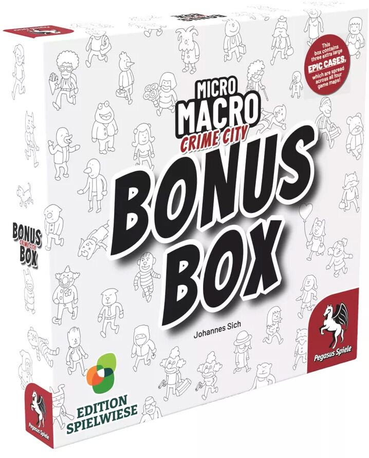 MicroMacro Crime City Bonus Box Expansion till MicroMacro Crime City