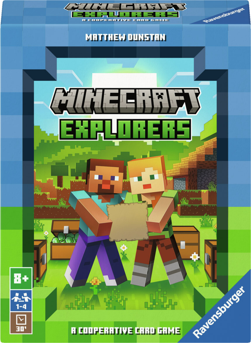 Minecraft Explorers Kortspel Svensk utgåva