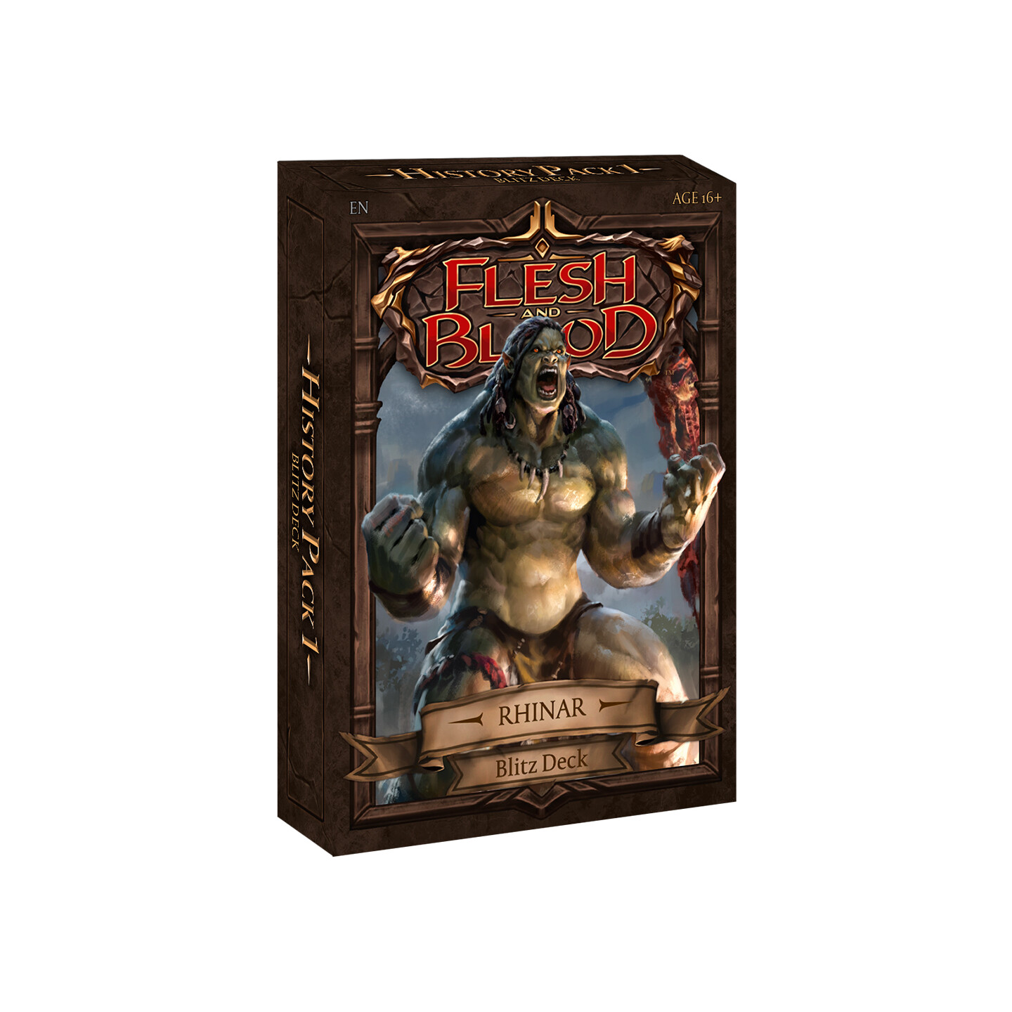 Flesh & Blood History 1 Blitz Rhinar Blitz Deck