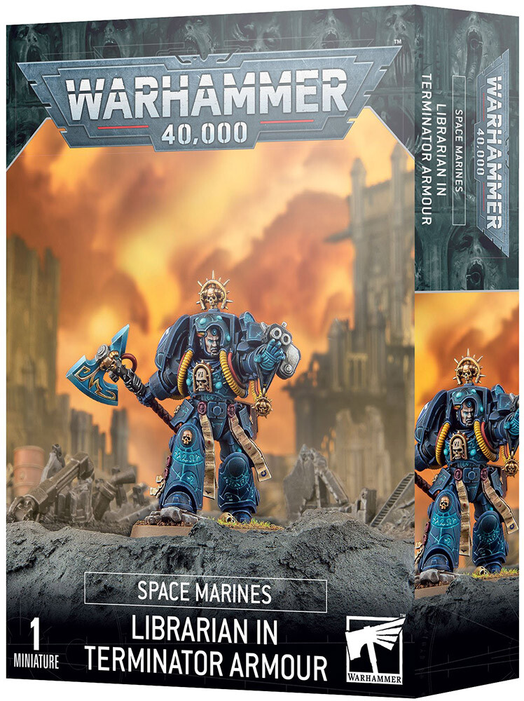 Space Marines Librarian in Terminator A Warhammer 40K - Terminator Armour