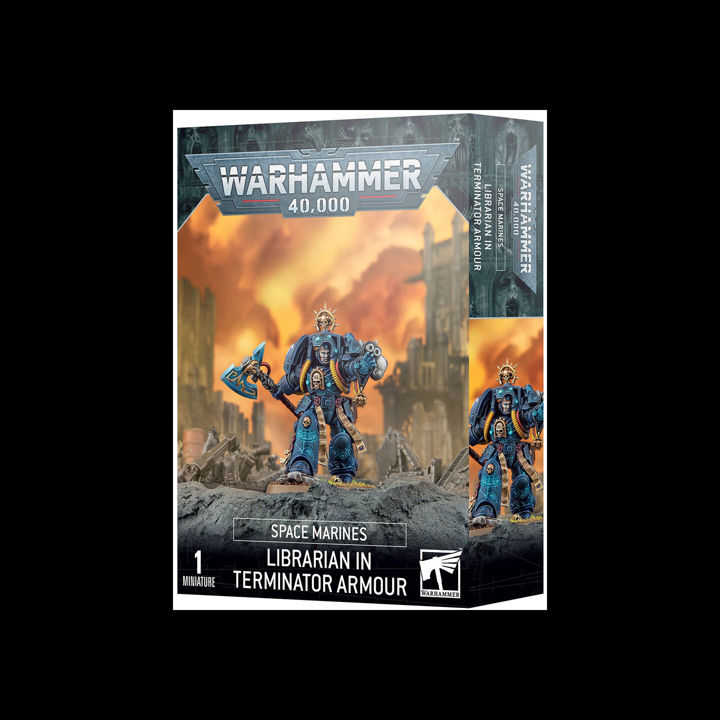 Space Marines Librarian in Terminator A Warhammer 40K - Terminator Armour