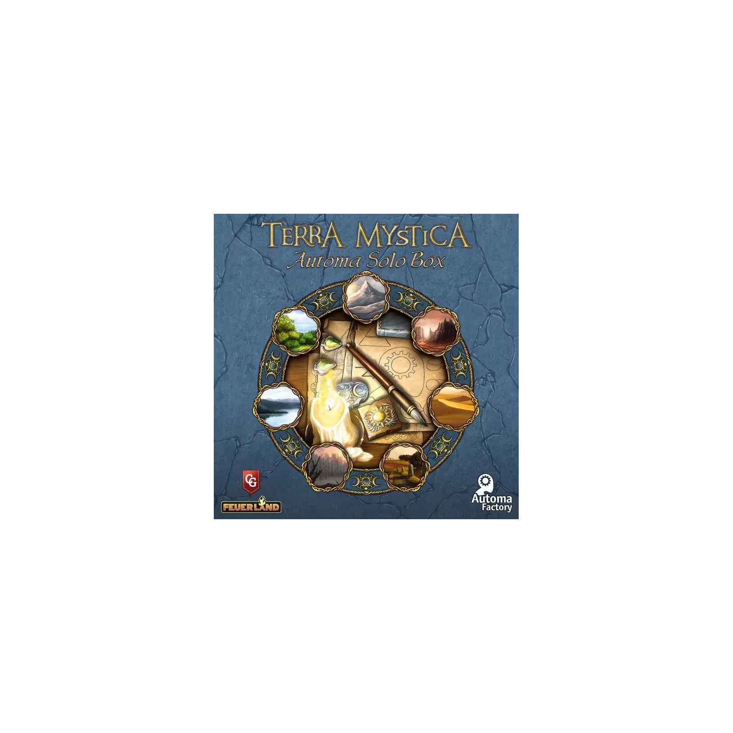Terra Mystica Automa Solo Box Expansion Expansion till Terra Mystica