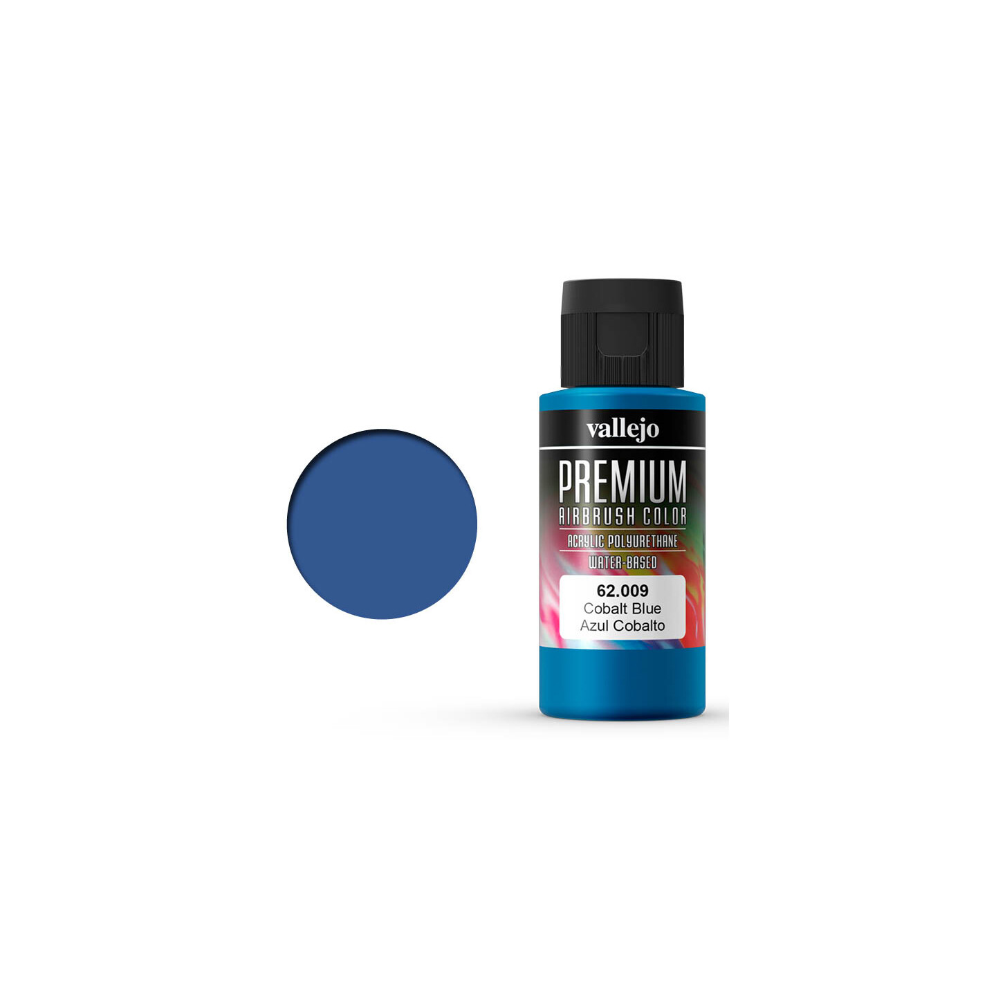 Vallejo Premium Cobalt Blue 60ml Premium Airbrush Color
