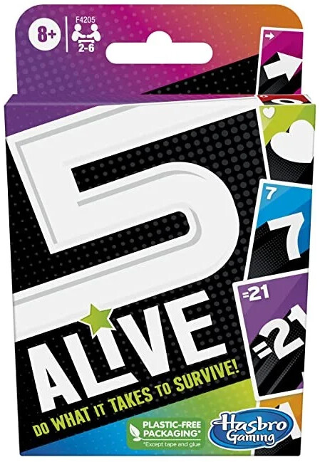 5 Alive Kortspil Dansk udgave