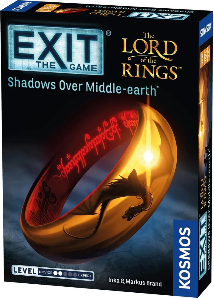 EXIT Lord of the Rings Brettspill Shadows Over Middle-Earth