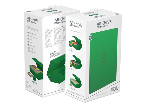 Arkhive Xenoskin 800+ Grön Ultimate Guard - Monocolor 