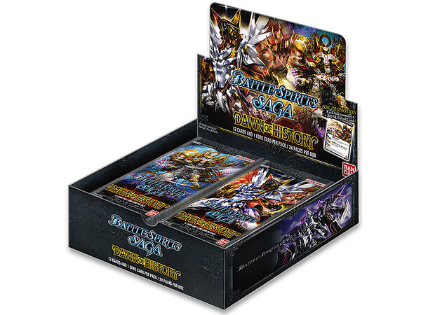 Battle Spirits Saga BSS01 Booster Box Dawn of History - 24 boosterpacket 