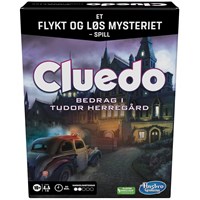 Cluedo Bedrag i Tudors Herregård Escape Room Brettspill
