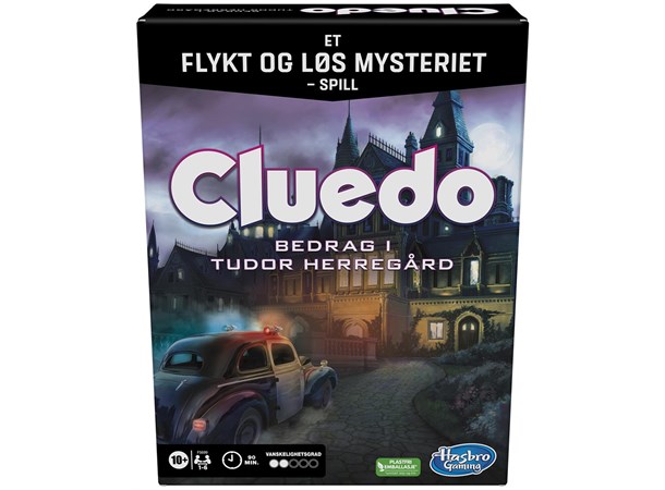 Cluedo Bedrag i Tudors Herregård Escape Room Brettspill 