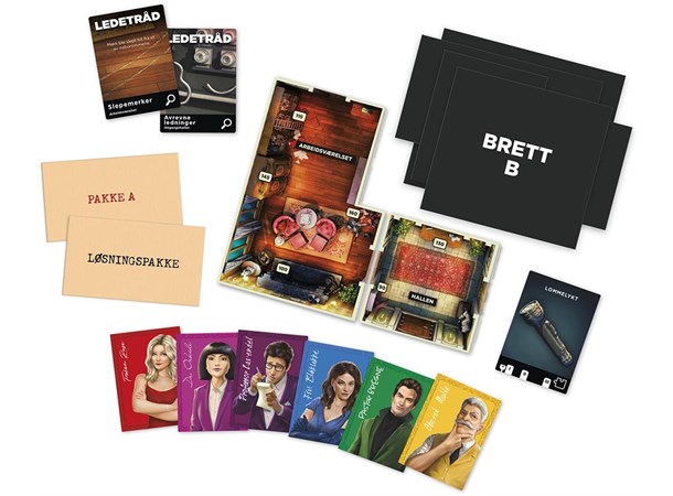 Cluedo Bedrag i Tudors Herregård Escape Room Brettspill 