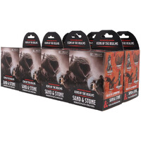 D&D Figur Icons Sand & Stone Brick Display - 8 bokser á 4 figurer per boks