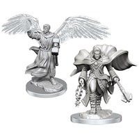 D&D Figur Nolzur Aasimar Cleric Male Nolzur's Marvelous Miniatures - Ej målad