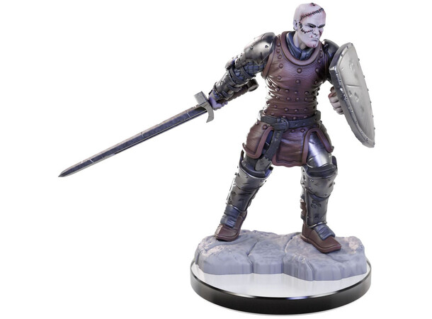 D&D Figur Nolzur Reborn Paladin+Warlock Nolzur's Marvelous Miniatures - Ej målad 